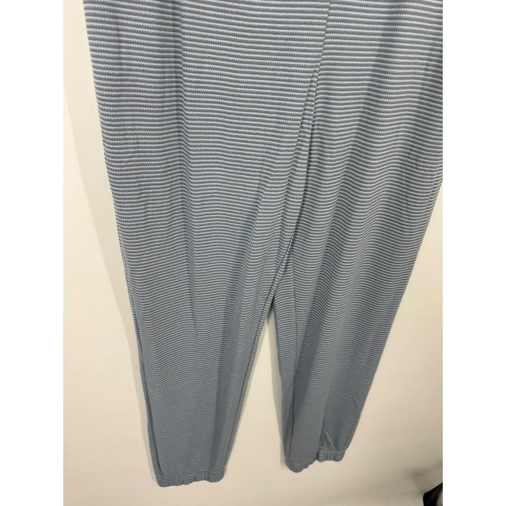 NWT Savage X Fenty Midnight Cruise‎ Sleep Pants Women's XL Blue Striped Comfort